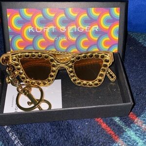NIB Kurt Geiger bag tag or key chain